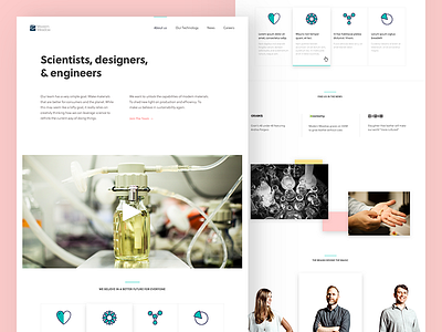 Modern Meadow biofabrication biotech design modern meadow science ui ux