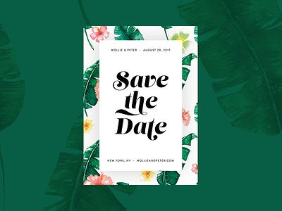 Save The Date Card 2 design illustration invitation nyc save the date wedding