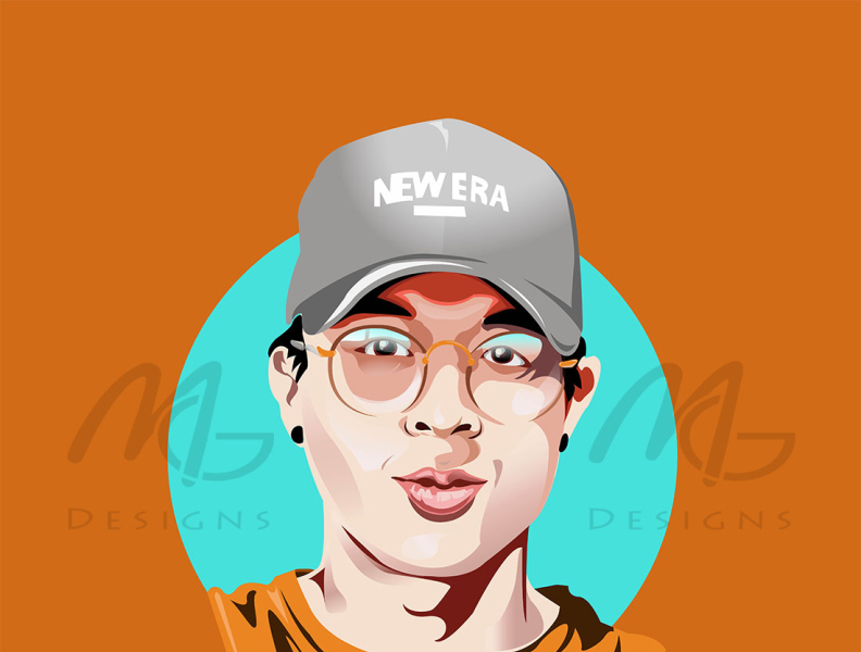 VECTOR ART DJ LOONYO PORTRAIT by Reymark Odtujan on Dribbble