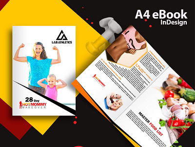 Ebook Design - LAB ATHLETICS - USA a4 a4 brochure brochure brochure design ebook ebook cover ebook design graphicdesign gym magazine online magazine