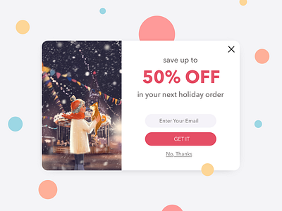 Daily UI - Day016 / Pop-up app character design dailyui design digital illustration ui ux