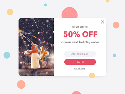 Daily UI - Day016 / Pop-up