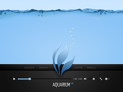 Aquarium Player aquarium blue formgarten fun player ui