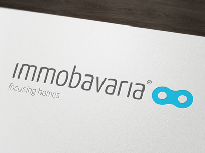immobavaria - logo concept vol. 01 blue branding ci corporate design formgarten letterhead logo logo design realtor