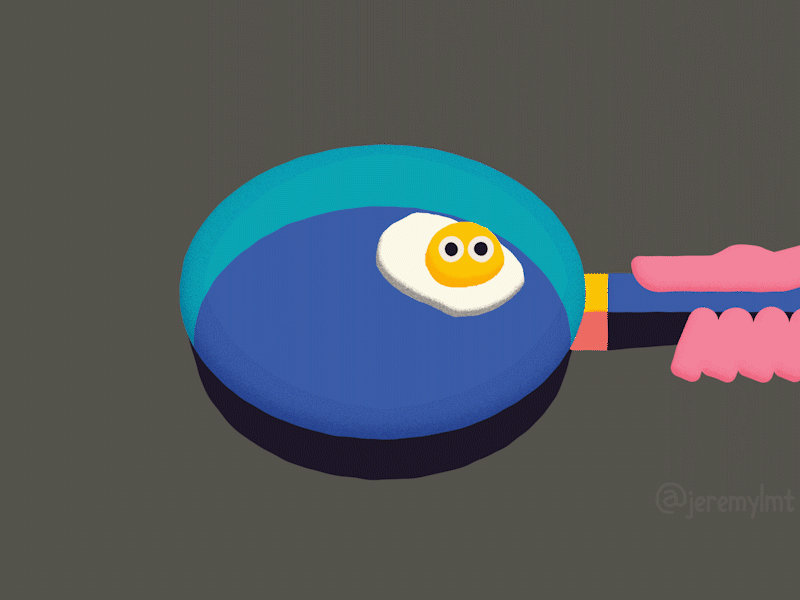 Random Egg Sliding animated gif animation mograph