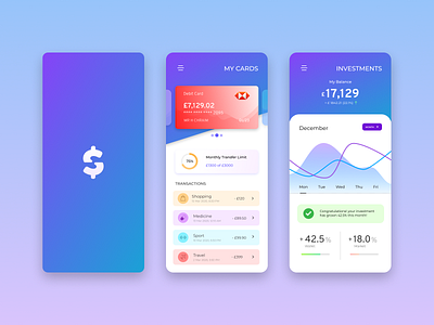 Finance/Bank app bank bank app bank card banking banking app card card design cards ui clean design figma finance finance app finances financial financial app flat ui ux web