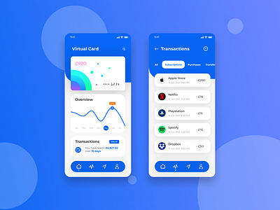 Mobile banking app app bank banking clean design figma finance flat illustration mobile money ui ux web