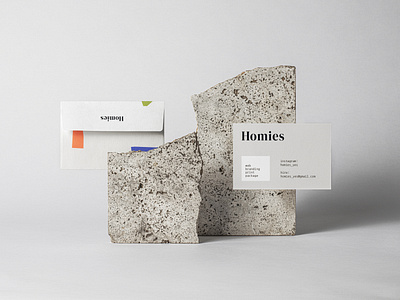 Business card for the brand agency