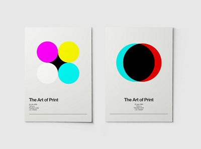 The Art of Print abstract contemporary design illustration minimalism poster poster art