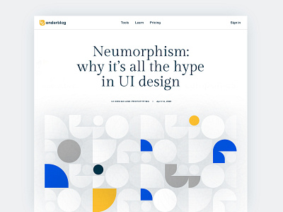 Neumorphism blog post abstract abstract art abstract background abstraction illustrated illustration illustration design material materialdesign neomorphism neumorphic neumorphism typogaphy ui ui design vector web website