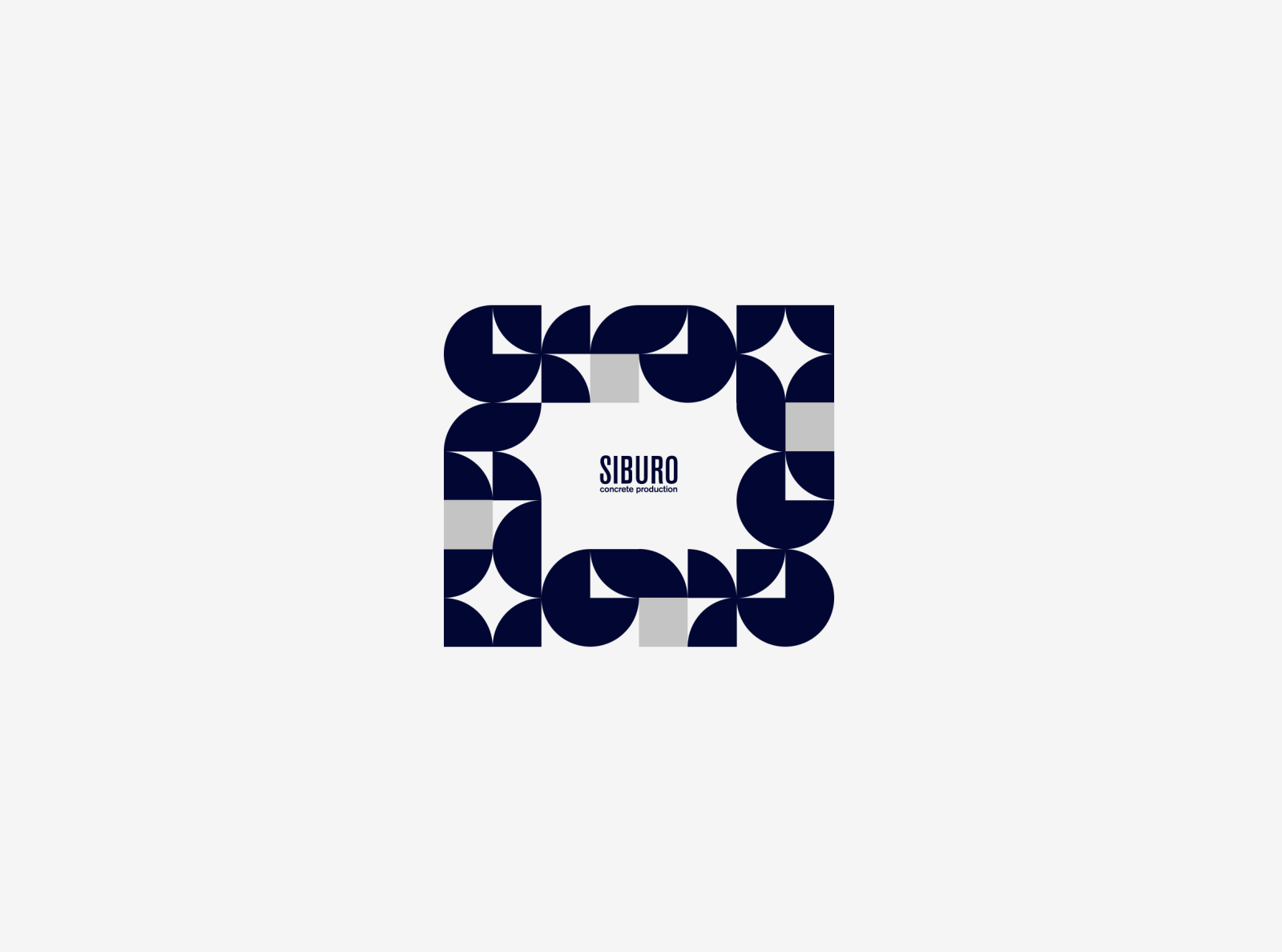 Siburo concrete production company brand identity by Homies on Dribbble