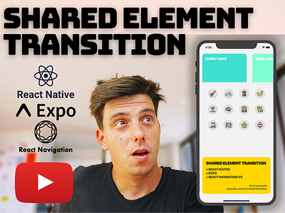 React Native Shared Element Transition - Episode 1