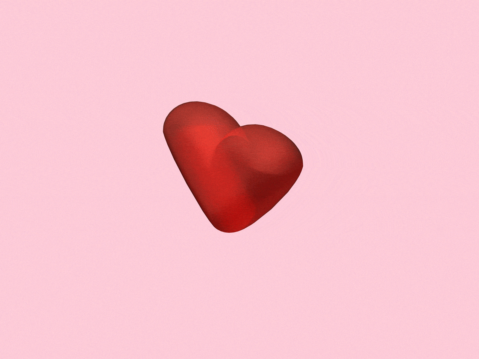 Love On Air 3d animation c4d hearts love