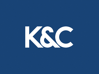 K&C Logo adobe illustrator branding logo logotype