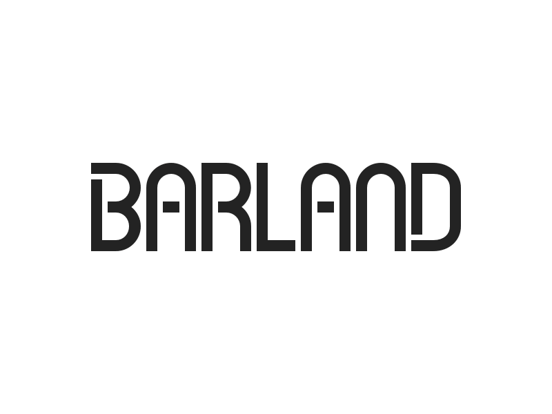 Logo for Kyiv Barland Show bar branding festival logo logo system