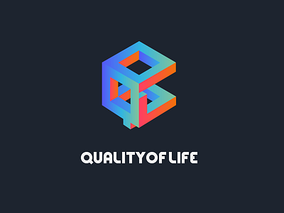 QOL Logo branding edm logo logotype sound producer