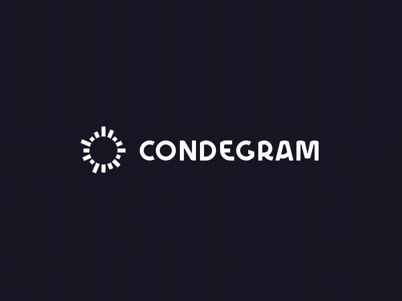 Condegram Logotype branding logo logotype
