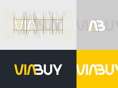 VIABUY Logo Refresh Concept branding fintech logo logo design logo grid logotype prepaid card viabuy