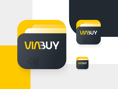 VIABUY App Icon app icon branding icon design viabuy