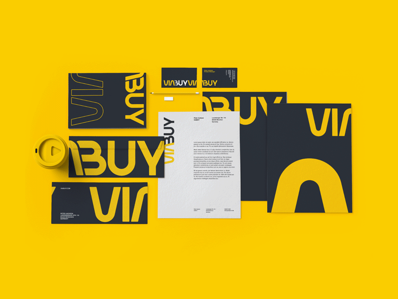 VIABUY Branding branding card credit card fintech logo logo design logomark logotype prepaid card viabuy