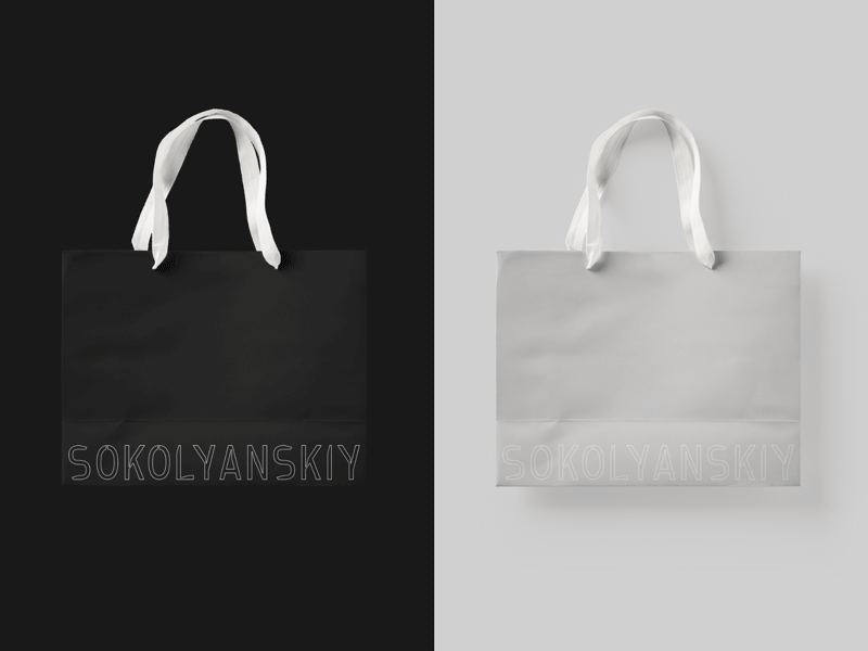 SOKOLYANSKIY Branding branding clothing brand fashion branding packaging packaging design sokolyanskiy