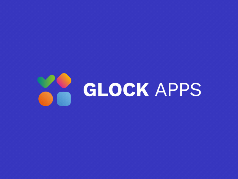 Logo Animation for GLOCK Apps adobe after effects intro animation logo animation motion design motion graphics youtube intro