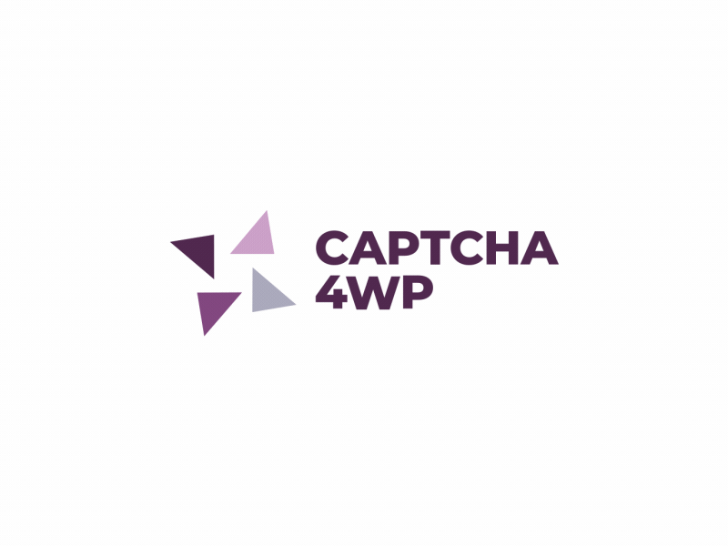 Logo Animation for CAPTCHA 4WP adobe after effects intro animation logo animation motion design motion graphics youtube intro