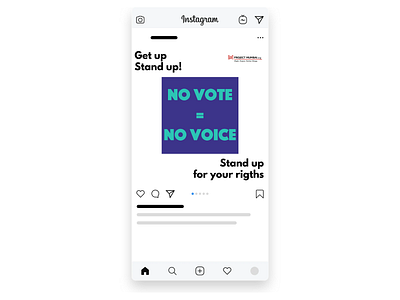 Social Media Concept for Voting campaign
