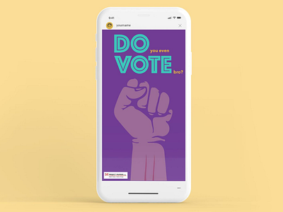 Social Media Concept for Voting Campaign