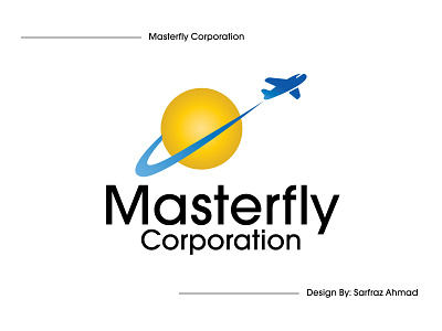 Masterfly Corporation brand identity logo logodesign