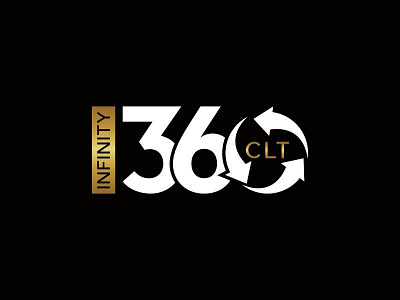 INFINITY 360 CLT branding graphic design logo
