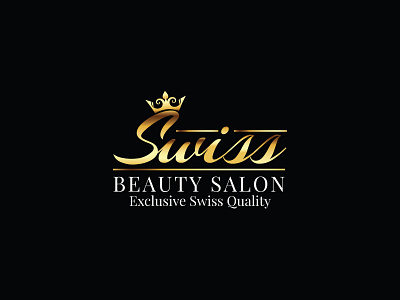 Swiss Beauty Salon branding graphic design logo