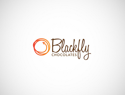 Blackfly Chocolates branding graphic design logo