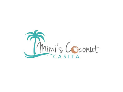 Mimi's Coconut Casita branding logo motion graphics