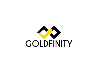 Goldfinity brand identity branding design graphic design illustration logo logodesign vector