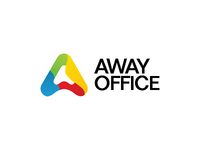 AWAY OFFICE brand identity branding design graphic design illustration logo logodesign vector