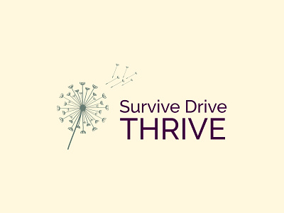 Survive Drive Thrive brand identity branding design graphic design illustration logo logodesign vector