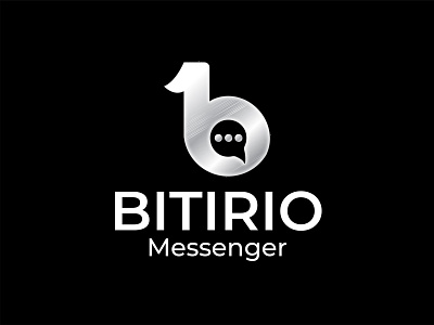 Bitirio Messenger brand identity branding design graphic design illustration logo logodesign vector