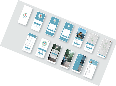 HelpLocate Mobile App app design mobile app design mobile ui ui ui ux ui design uiux ux