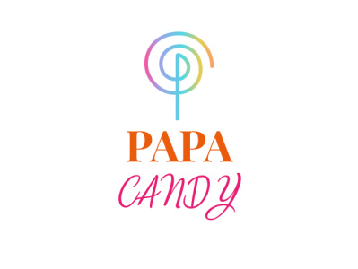 PAPA CANDY adobe illustrator design graphic design illustration logo typography
