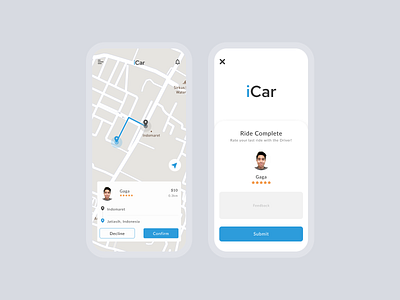 iCar - Car Booking Application booking cab cab book cab booking car car app car book car booking clean daily ui design mobile design mobile ui ride taxi taxi booking taxi cab ui ui design uiux