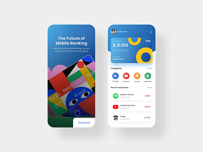 Mobile Banking - Finance Mobile App