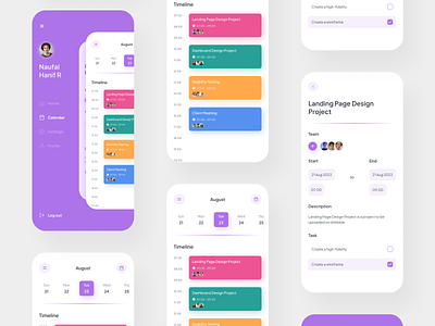 Tasking - To Do List Mobile App by Naufal Hanif R on Dribbble