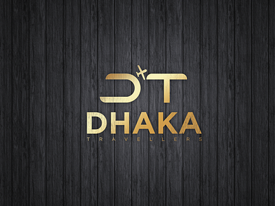 DHAKA TRAVELLERS (A TRAVELL AGENCY LOGO) logo mark