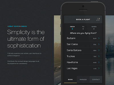 Flight Booking App Design