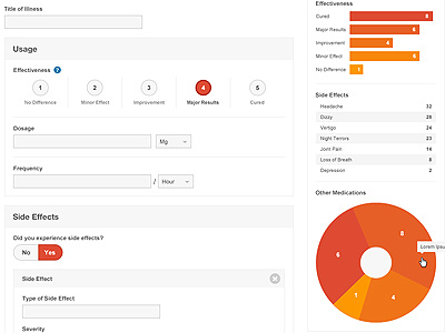 Keep It Simple chart clean data form graph grey infographic red simple