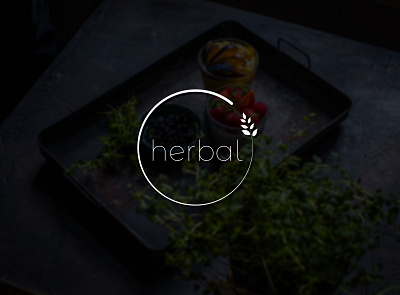 HERBAL abstract animation brand brand identity branding business business logo clean concept creative design digital drawing dribbble flat graphic illustration logo ui vector