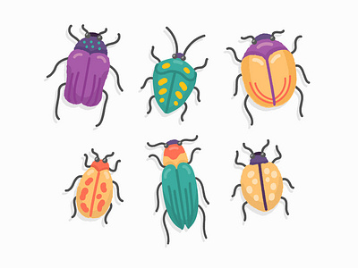 Insect Collection freepik illustration ilustracion insects