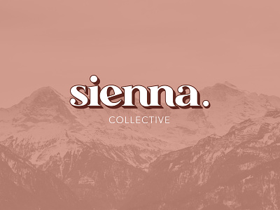 Sienna Collective Logo branding cannabis design logo typogaphy