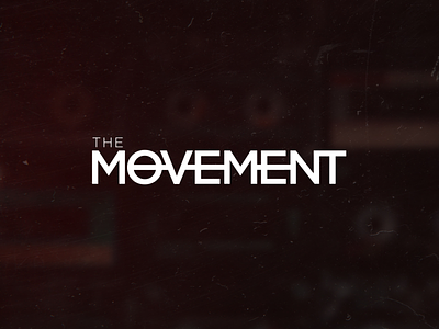 The Movement Logo branding design icon logo typogaphy